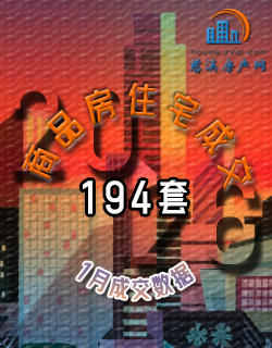 2026年1月慈溪商品房成交数据