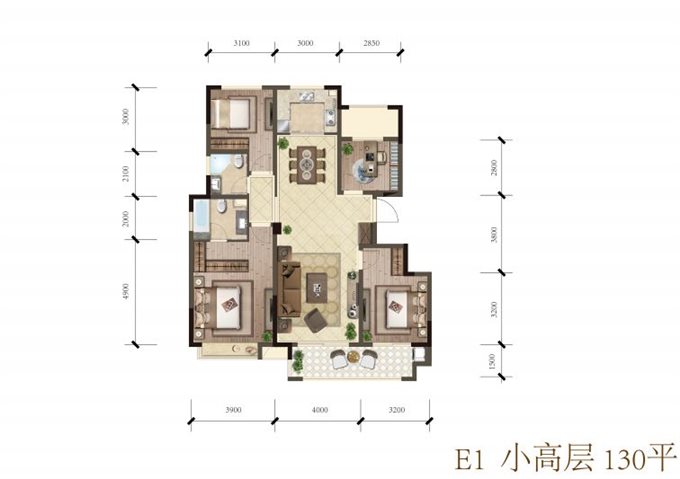 捡漏！天铂佳苑洋房132.2平139万