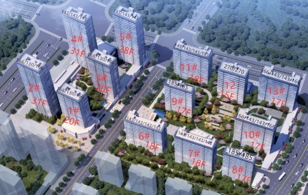 万固臻悦府东区189平438万