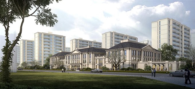 旦山府洋房中上黄金楼层118带车位直接钥