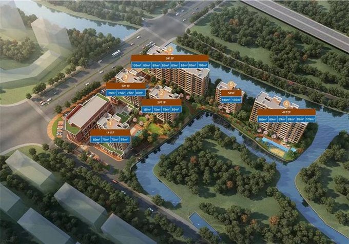 育慧湾花苑 电梯洋房 2楼带超大露台