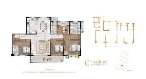 泊蔚里大平层200平方➕车位独家钥匙在