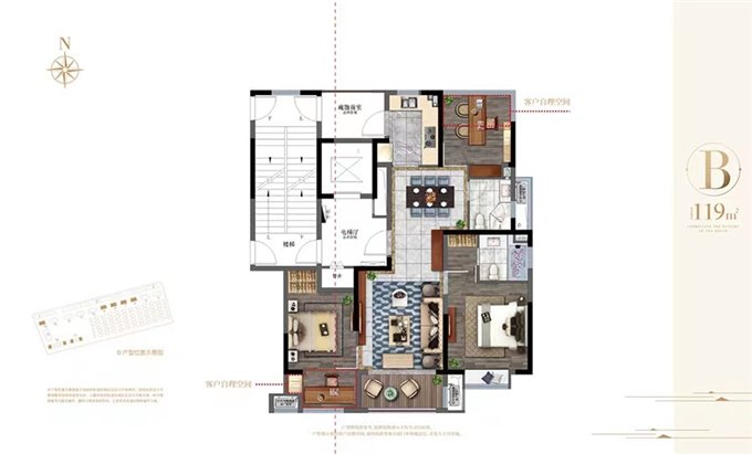 阳光城翡丽湾 单价5仟多 三开间朝南