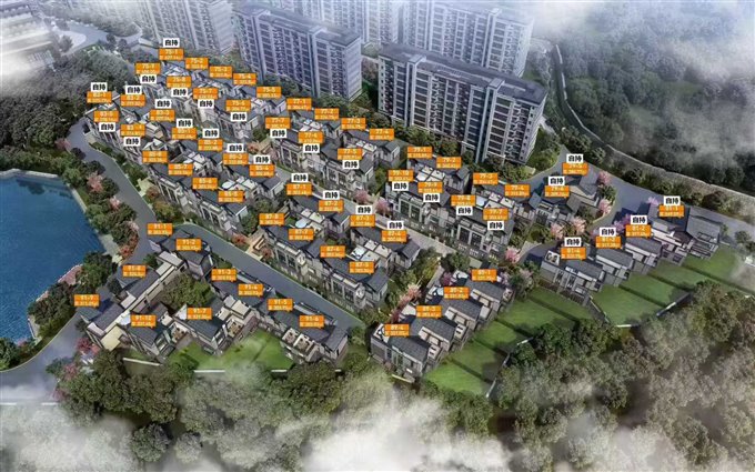 银杏小镇商业三开间朝南花园 250平直接