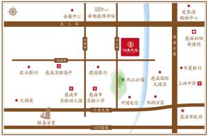 溪悦江南大院 周边配套图