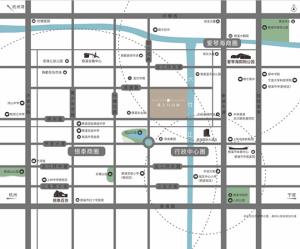 溪上旦山府 周边配套图