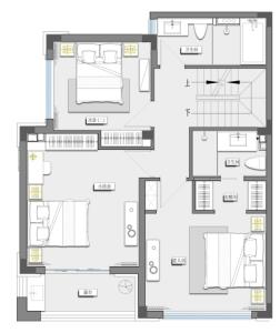 珀悦湾小区 户型图