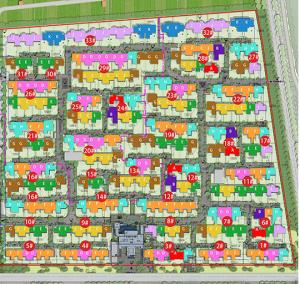 春风蓝湾家园 效果图