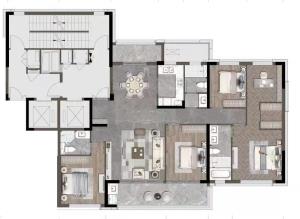 水映天成 户型图