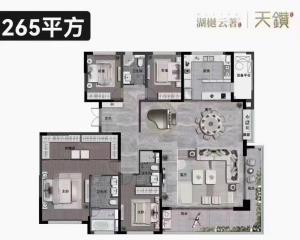 天钻花苑 户型图