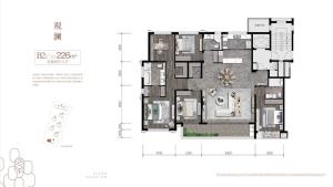 汀澜鸣翠府 户型图