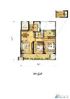 众安山水苑 户型图