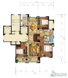 绿城御园 户型图