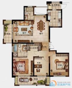 保利滨湖天地 户型图