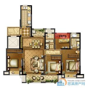 君慈名府 户型图