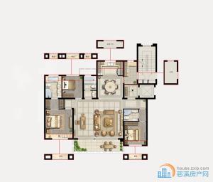 俯院江南花苑 户型图