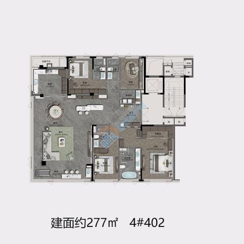 晓风印翠府 户型图