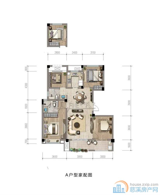 青溪云庐 洋房120平132.8万