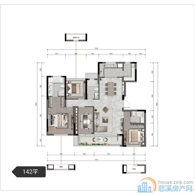 保利银杏小镇 电梯洋房141平163万