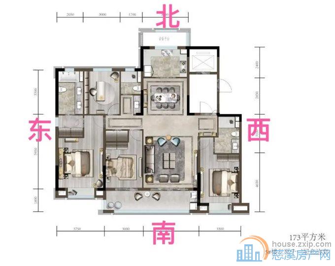 红星檀府172平468万采光好位置好