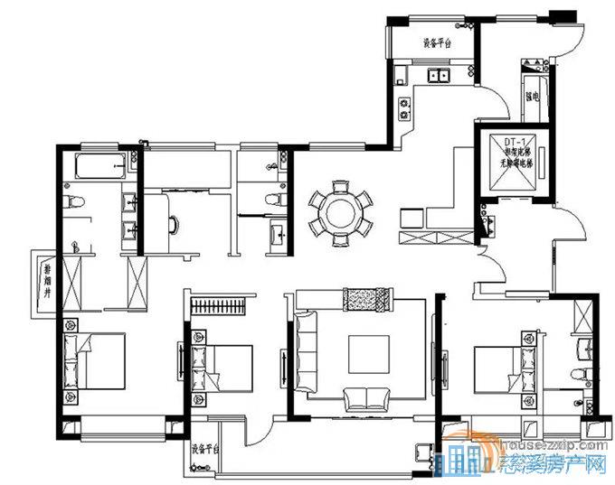 凤鸣梧桐府 边套 黄金楼层 带车位