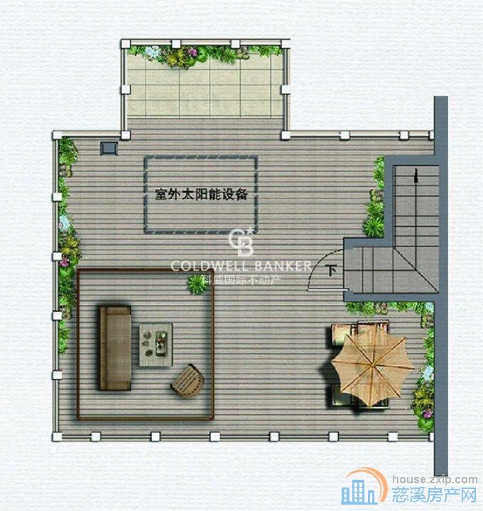 江南大院 上叠 带双车位 大露台500万