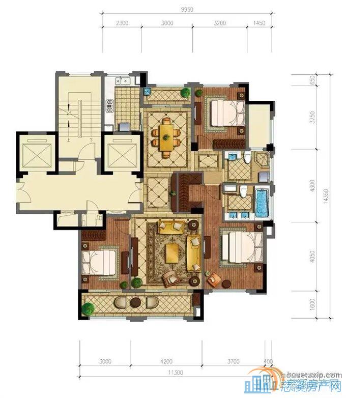 绿城御园 豪装 带车位 楼层好