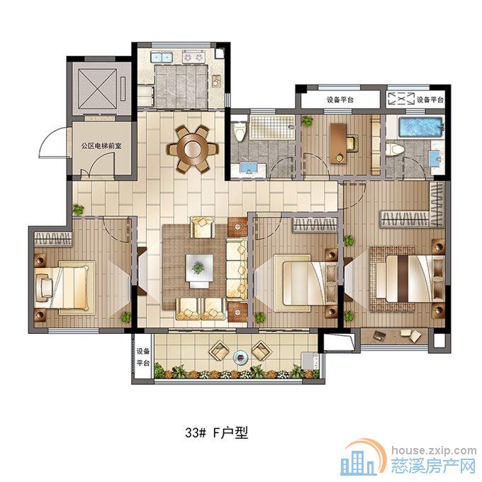 悦华府 精装洋房140平方308万双车位