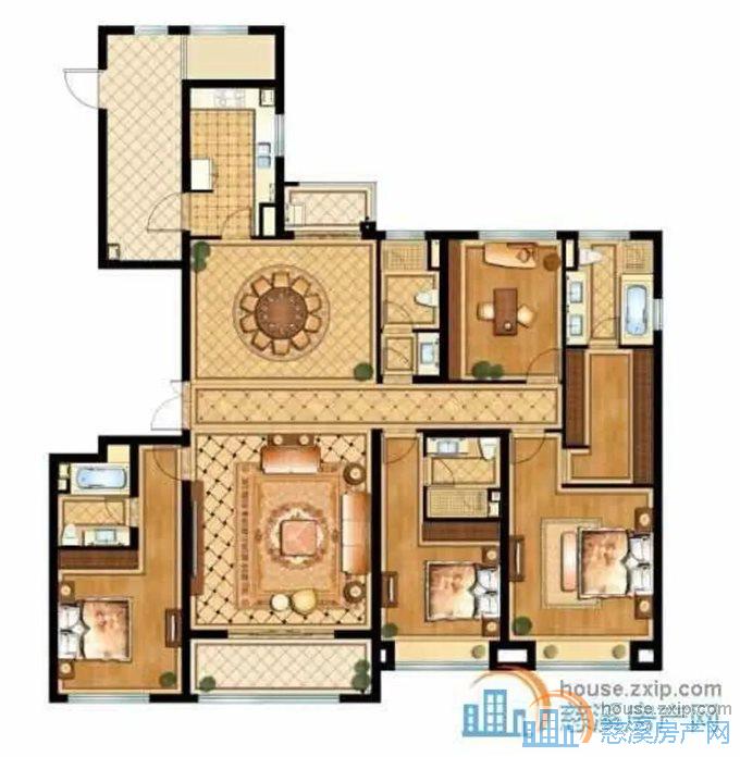 金地鸿悦 240平 精装368万 LW位