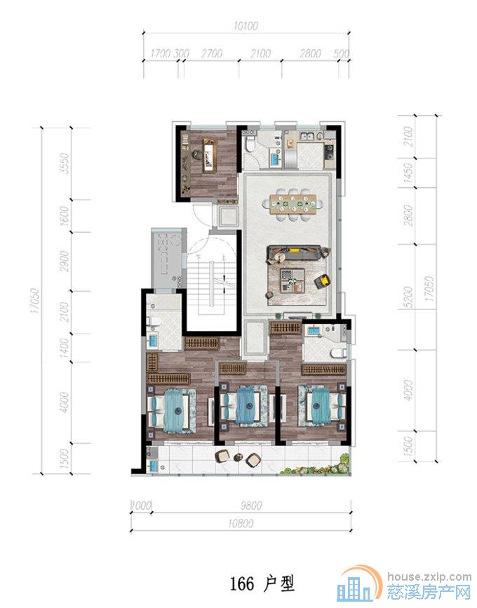 万固臻悦府166平边套带车位豪华装修直接