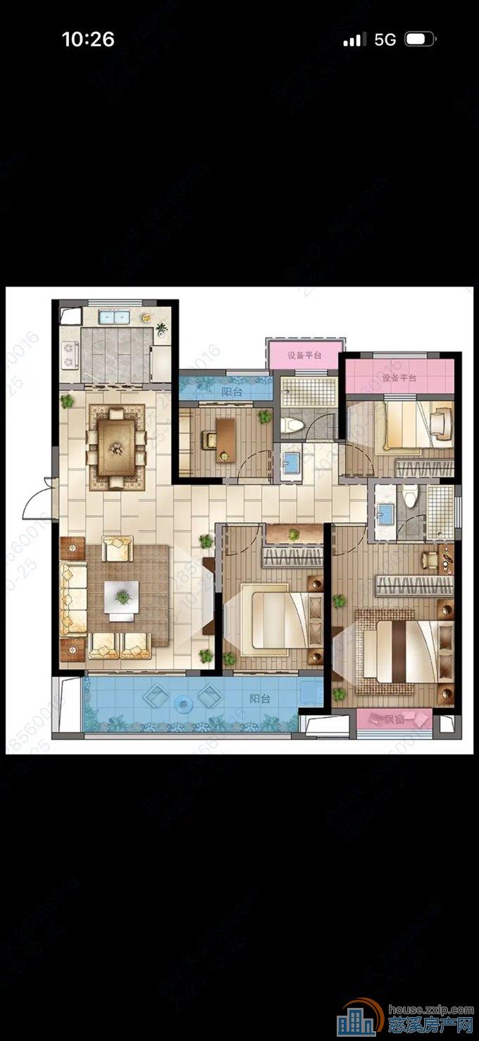 悦华府 精装140平220万 一梯一户