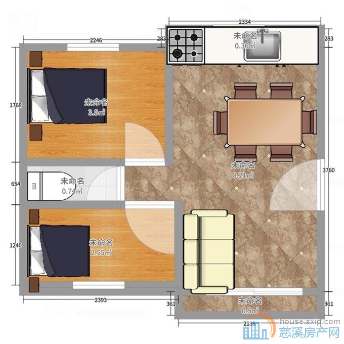 新塘家园92平65万精装修单价7出头