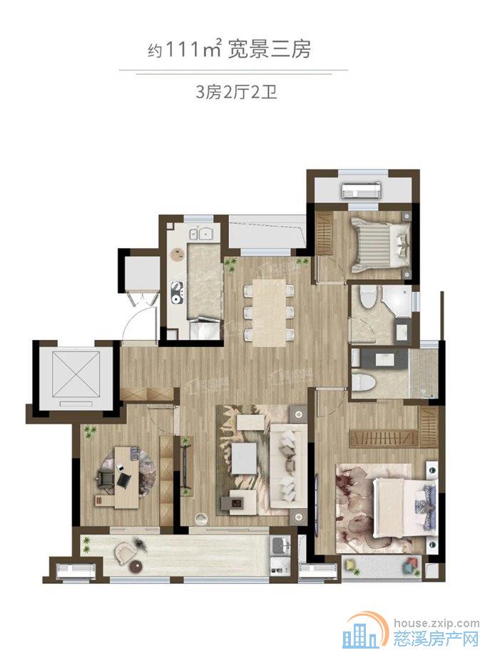 天安盛世臻境112平144.8万送车位