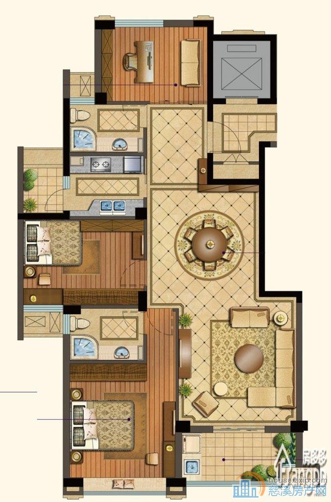 捡漏 白金湾 精装，满五唯一 黄金楼层