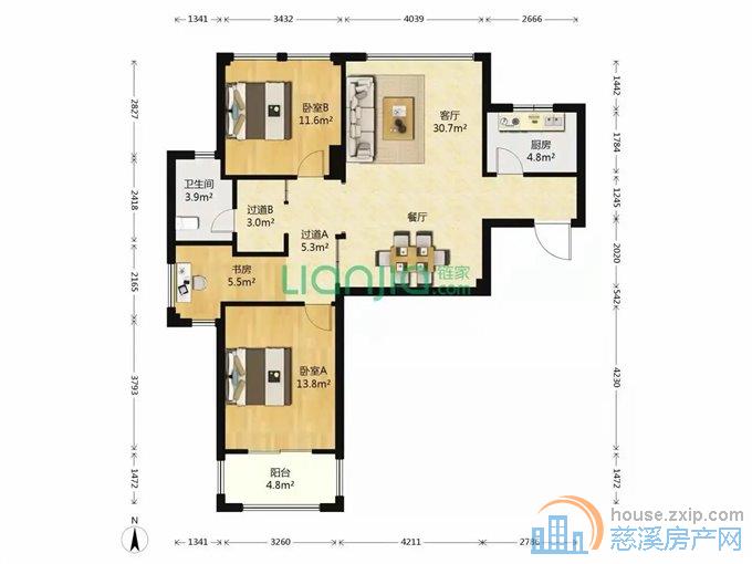 柏顿嘉园一期118平110万送车位