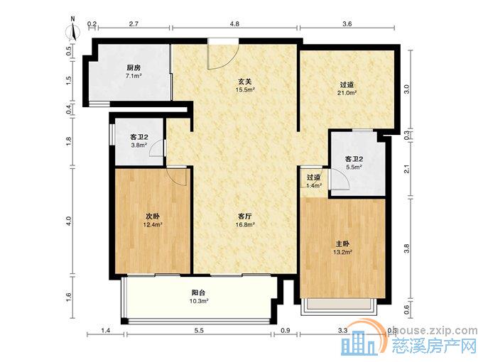 悦华府127平163万楼层好有车位