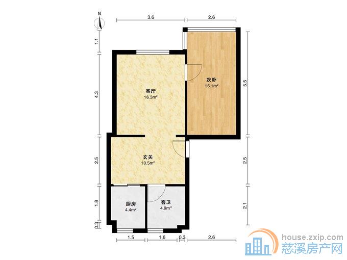 景和家园东区60平42.8万首付6万