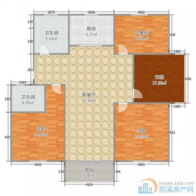 舜韵华庭130平83万满五唯一送车库