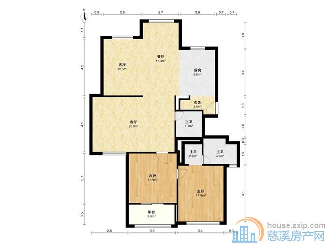 白金湾 全天采光 精装 品牌家具家电
