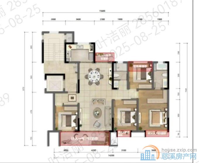 锦尚府   11层洋房  四开间朝南