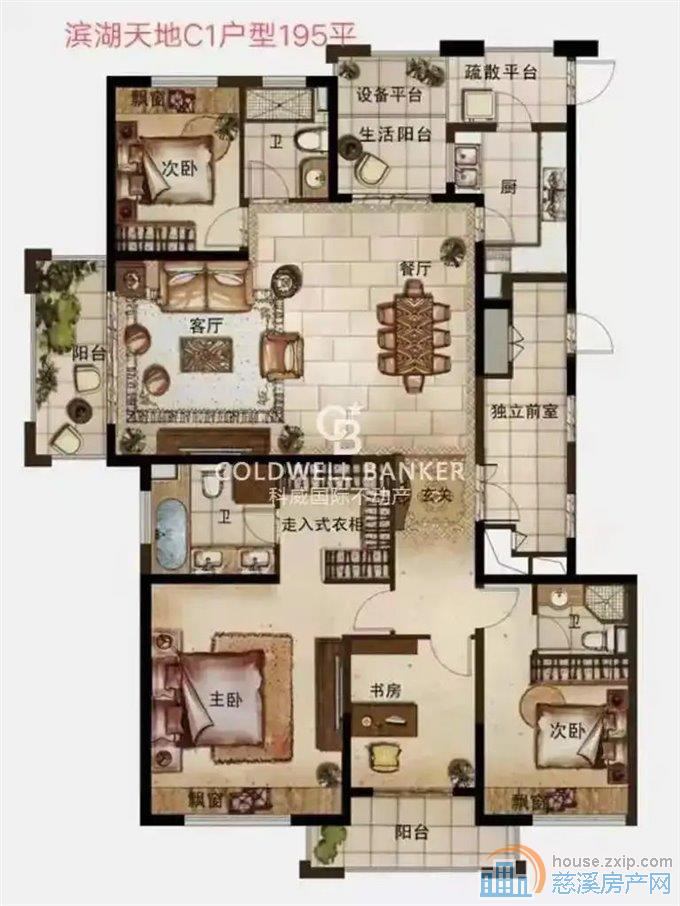 天悦湾花苑196平238万豪华装修