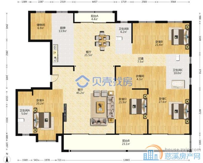泊誉里 洋房小区 户型好 带三个车位