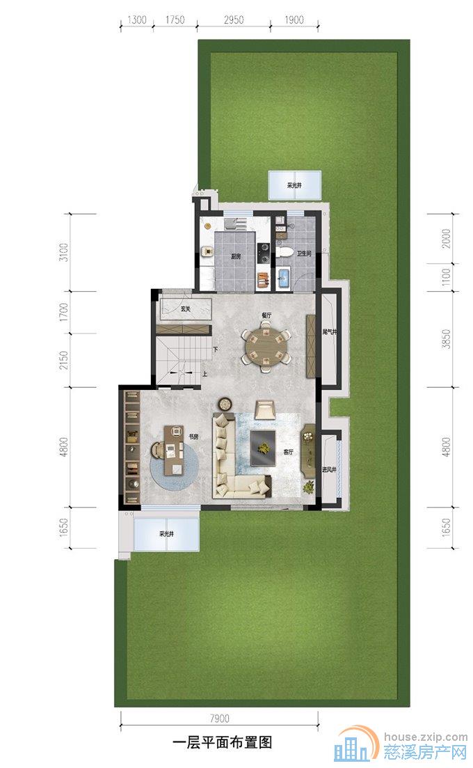 卓越湖樾云著二期 叠墅 下叠 带个车位