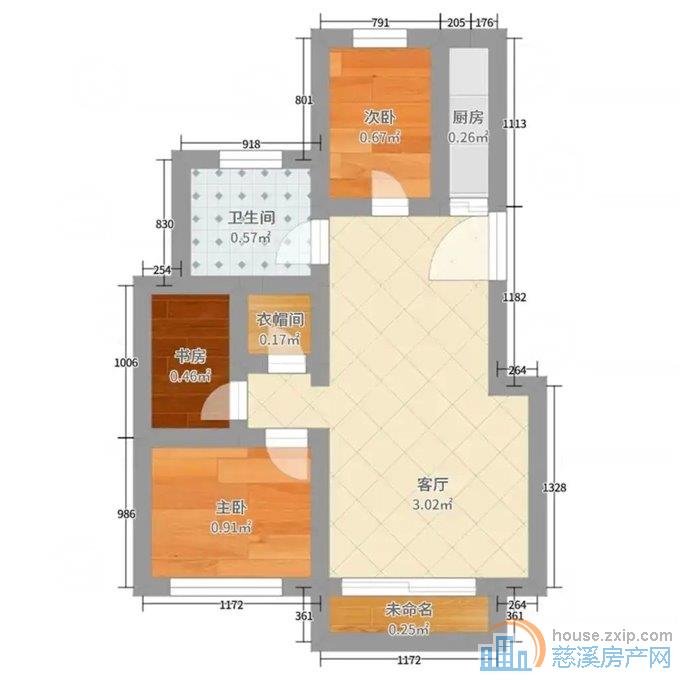 城市桃源115平126.8万精装修电梯房