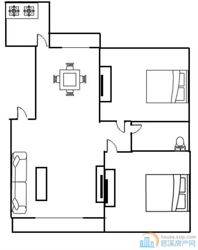 梵石花园124平106万精装修