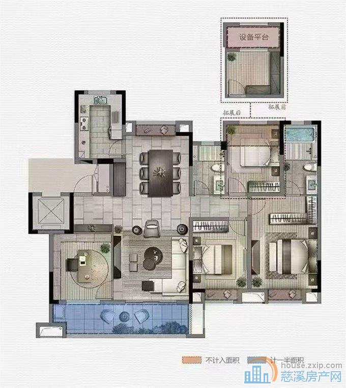 江南大院捡漏143㎡洋房一口价212万